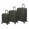 IT Luggage Spontaneous - 3pc Set (Olive Night) -Travel Bag Store 32559 HK15 2881 08OlivenightSSFrontpane