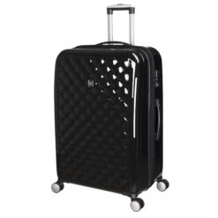 IT Luggage Cushion Lux - 3pc Set (Moonless Night) -Travel Bag Store 32631 HK16 1646A08MoonlessnightSSFrontpanel28.23in