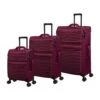 IT Luggage Precursor - 3pc Set (Dark Red) -Travel Bag Store 32754 HK12 2883B08DarkredSSFrontpanel