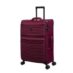 IT Luggage Precursor - 3pc Set (Dark Red) -Travel Bag Store 32754 HK12 2883B08DarkredSSFrontpanel25in