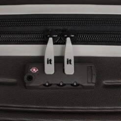 IT Luggage Eco-Protect - 4pc Set (Coffee Bean) -Travel Bag Store 32759 UK16 2910E08CoffeebeanS028SSTSAlock