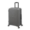 IT Luggage Eco-Protect - Medium Plus (Elephant Skin) -Travel Bag Store 32759 UK16 2910E08GreyskinS735SSFrontpanel25in 1173c0b7 f672 443e b7c3 9c2b8a83f4dd