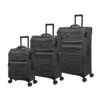 IT Luggage Precursor - 3pc Set (Charcoal) 2 IT Luggage Precursor - 3pc Set (Charcoal) -Travel Bag Store 32769 HK12 2883B08CharcoalSSFrontpanel