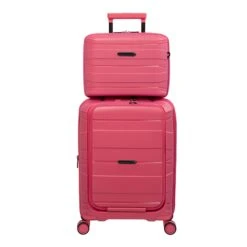 IT Luggage Momentous - 4-Piece Set (Calypso Coral) 32 IT Luggage Momentous - 4-Piece Set (Calypso Coral) -Travel Bag Store 32912 UK15 2886 08 15 2886 15CalypsocoralSSFrontpanel