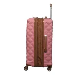 IT Luggage Indulging - 4pc Set (Flamingo Pink) -Travel Bag Store 32964 UK16 3039 08FlamingoPinkSS25insidewithsingleexpopen