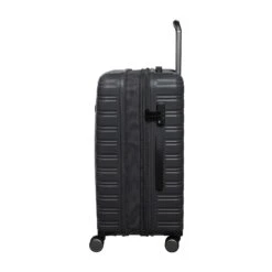 IT Luggage Fusional - 4pc Set (Warm Charcoal) -Travel Bag Store 32987A UK16 2920 08Warmcharcoal Magnet S561SSSidewithsingleexpopen