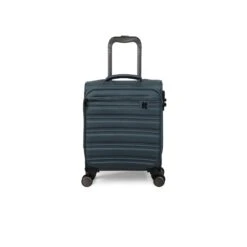 IT Luggage Fusional - 4pc Set (Mediterranean Green) -Travel Bag Store 32987B UK12 2920 08MediterraneagreenS730SSFrontpaneldirectly14.9in