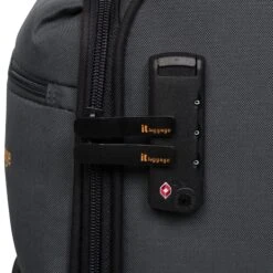 Duo-Tone - 4pc Set (Pewter & Black) -Travel Bag Store 33080 UK12 1519B08Pewter BlackSSTSAlock