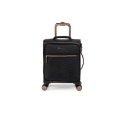 IT Luggage Bewitching - 5pc Set (Black) -Travel Bag Store 33095 UK12 2686 08BlackSSFrontpaneldircetly15in