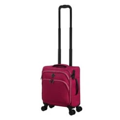 IT Luggage Trinary - Underseat (Viva Magenta) 20 IT Luggage Trinary - Underseat (Viva Magenta) -Travel Bag Store 33167 UK12 2875 08Magentablush Vivamagenta SSFrontpanelwtihtrolleyextendedfully a60dc70b 2781 4ad4 8e62 92e0e1b21a70