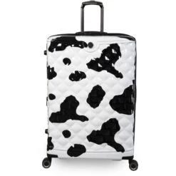 IT Luggage Indulging II - 4pc Set (Moo Cow Print) 28 IT Luggage Indulging II - 4pc Set (Moo Cow Print) -Travel Bag Store 33198 UK16 3039A08Moocowblack whiterepeatprintSSFrontpaneldirectly29in 3c28635e 3c45 4119 8a76 fb5e2789272d