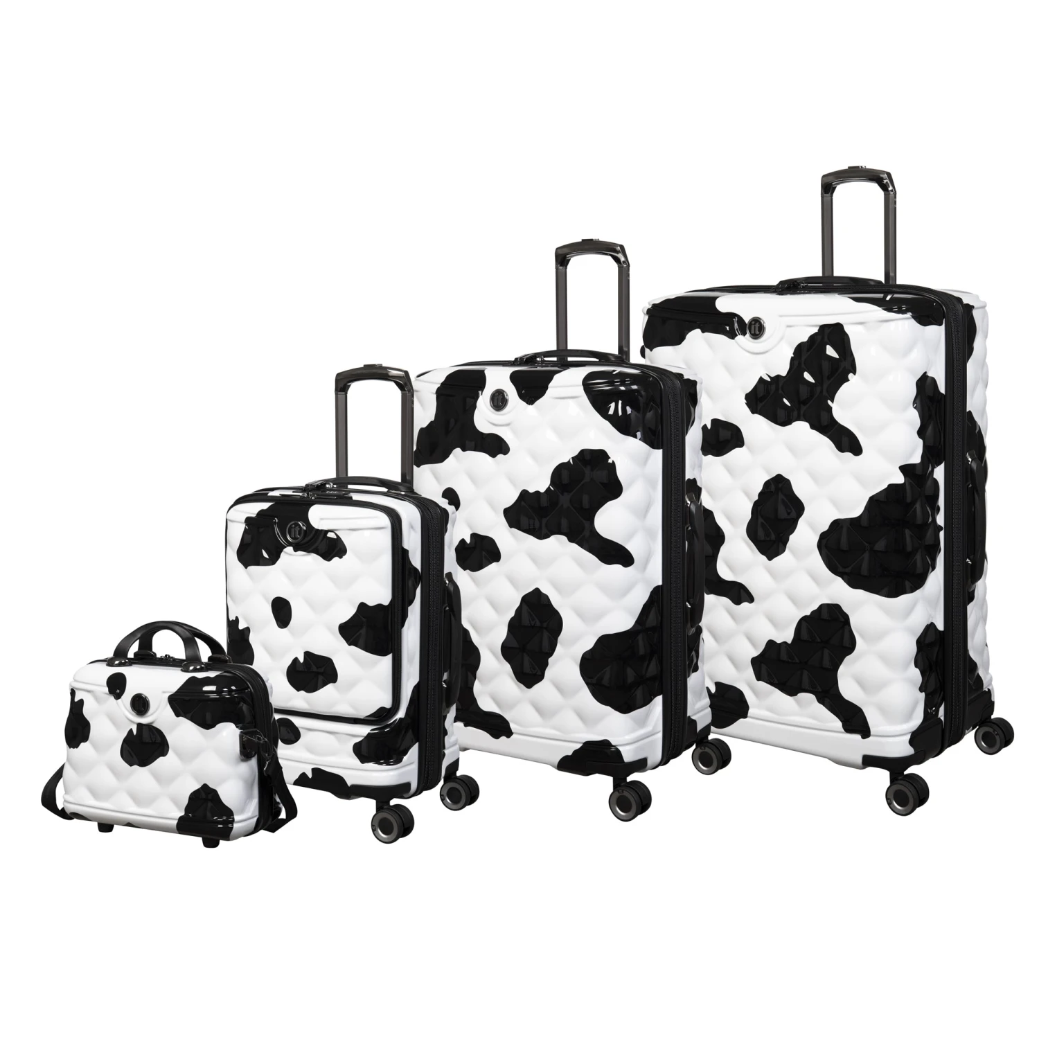 IT Luggage Indulging II - 4pc Set (Moo Cow Print) 21 IT Luggage Indulging II - 4pc Set (Moo Cow Print) - Image 19