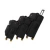 Simultaneous - 3pc Set (Black) 1 Simultaneous - 3pc Set (Black) -Travel Bag Store 33202 UK12 2900 08BlackSSConnected