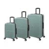 IT Luggage Eco-Protect - 3pc Set (Mint Eggshell) -Travel Bag Store 50164 HK16 2910E08MinteggshellSSFrontpanel