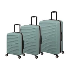 IT Luggage Eco-Protect - 3pc Set (Mint Eggshell)