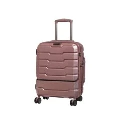 Prosperous - 3pc Set (Metallic Pink) -Travel Bag Store 60660 US16 2379 08Metallicpink S832Frontpanel18.5in