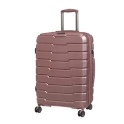 Prosperous - 3pc Set (Metallic Pink) -Travel Bag Store 60660 US16 2379 08Metallicpink S832Frontpanel25in
