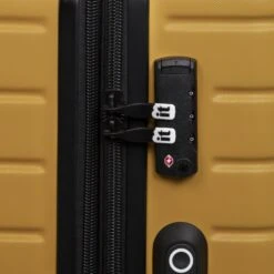 Intervolve - 3pc Set (Yellow) -Travel Bag Store 61310 US16 2586 08OldgoldSSTSAlock