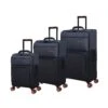 Duo-Tone - 3pc Set (Vintage Indigo & India Ink) -Travel Bag Store 61560 US12 1519B08VintageindigoandIndiainkM334SSFrontpanel