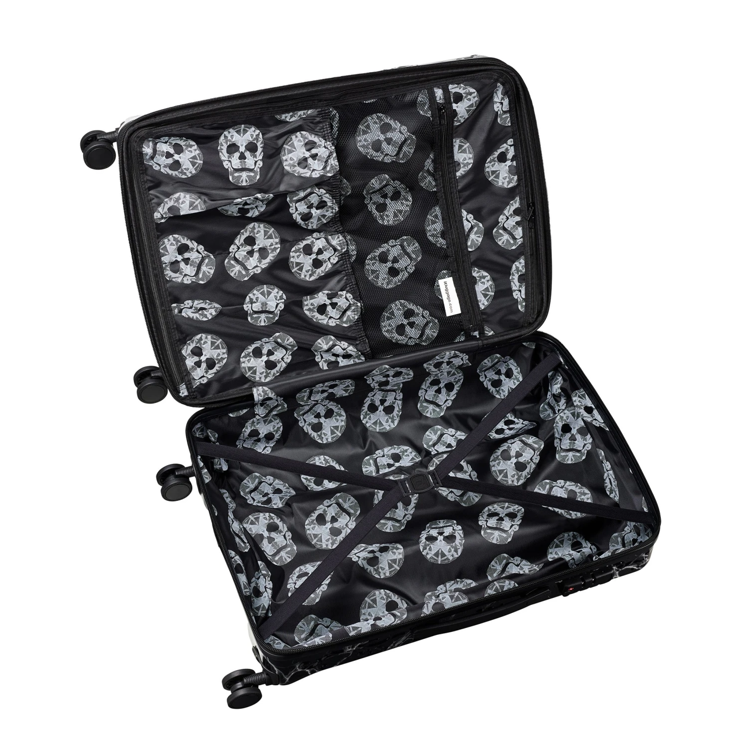 IT Luggage Candy Calavera - 4pc Set (Black Marble) 11 IT Luggage Candy Calavera - 4pc Set (Black Marble) - Image 9