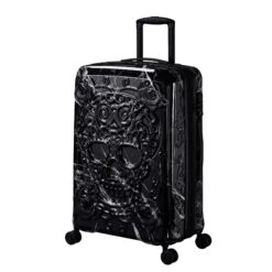 IT Luggage Candy Calavera - 4pc Set (Black Marble) 20 IT Luggage Candy Calavera - 4pc Set (Black Marble) -Travel Bag Store CandyCalavera16 2918AMediumCasefront side