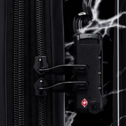 IT Luggage Candy Calavera - 4pc Set (Black Marble) 27 IT Luggage Candy Calavera - 4pc Set (Black Marble) -Travel Bag Store CandyCalavera16 2918ATSALock